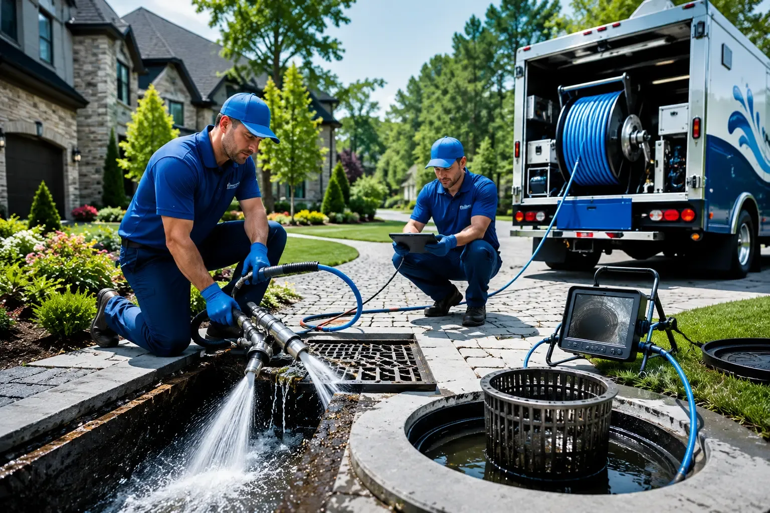 Local outdoor drain cleaning professionals in Saint Johns, OH